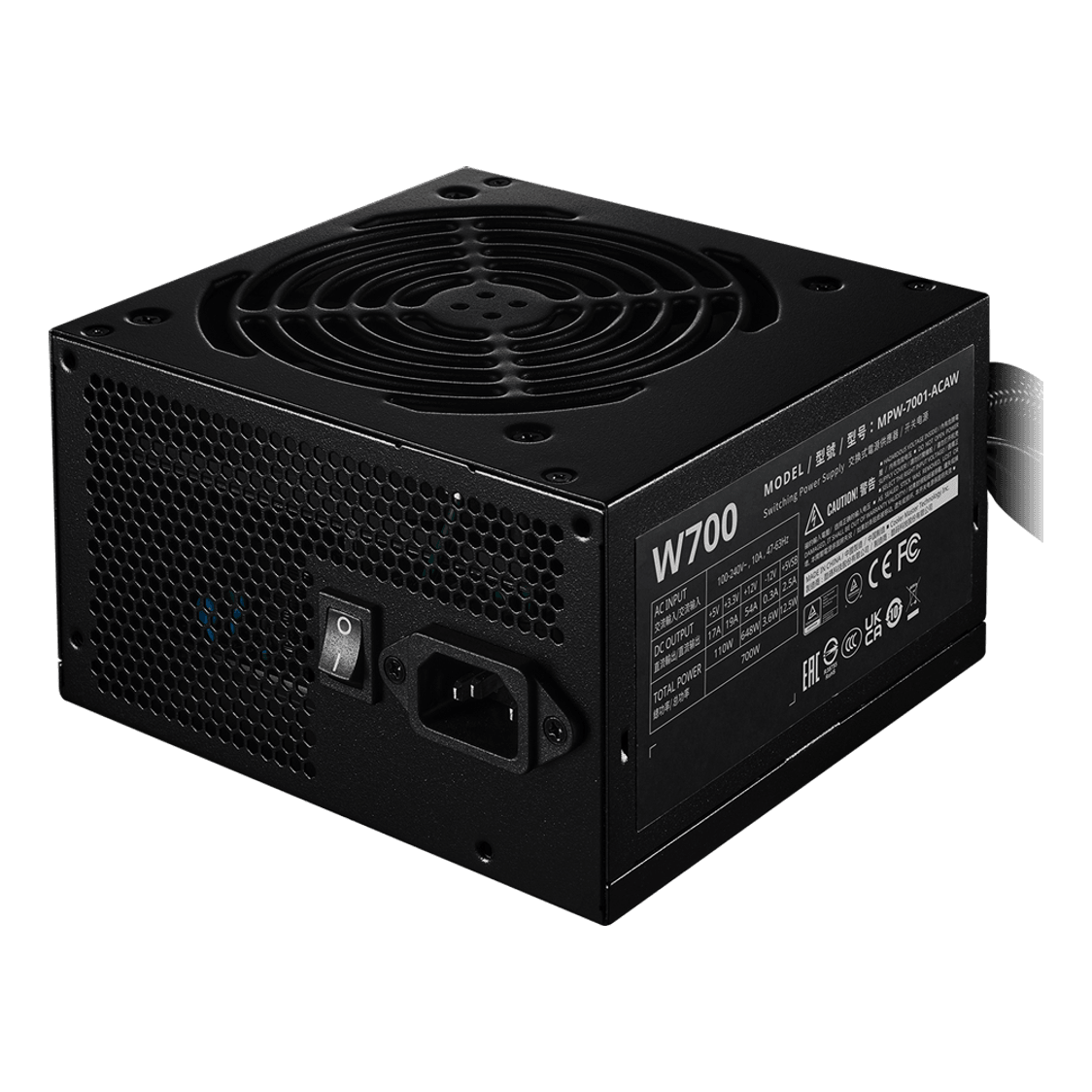 Cooler Master ELITE NEX 700W 80 White Non-Modular - Black
