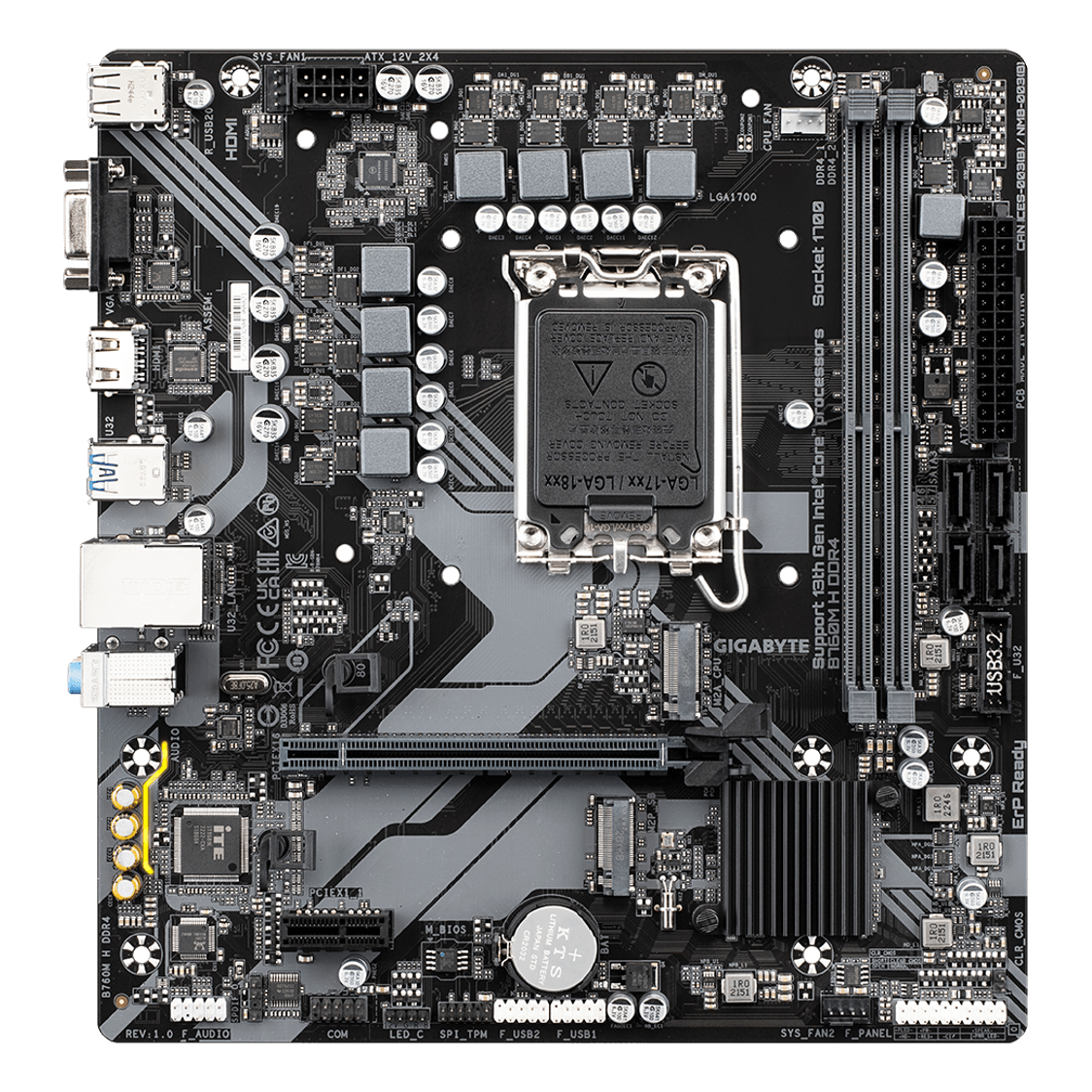 GIGABYTE B760M H DDR4