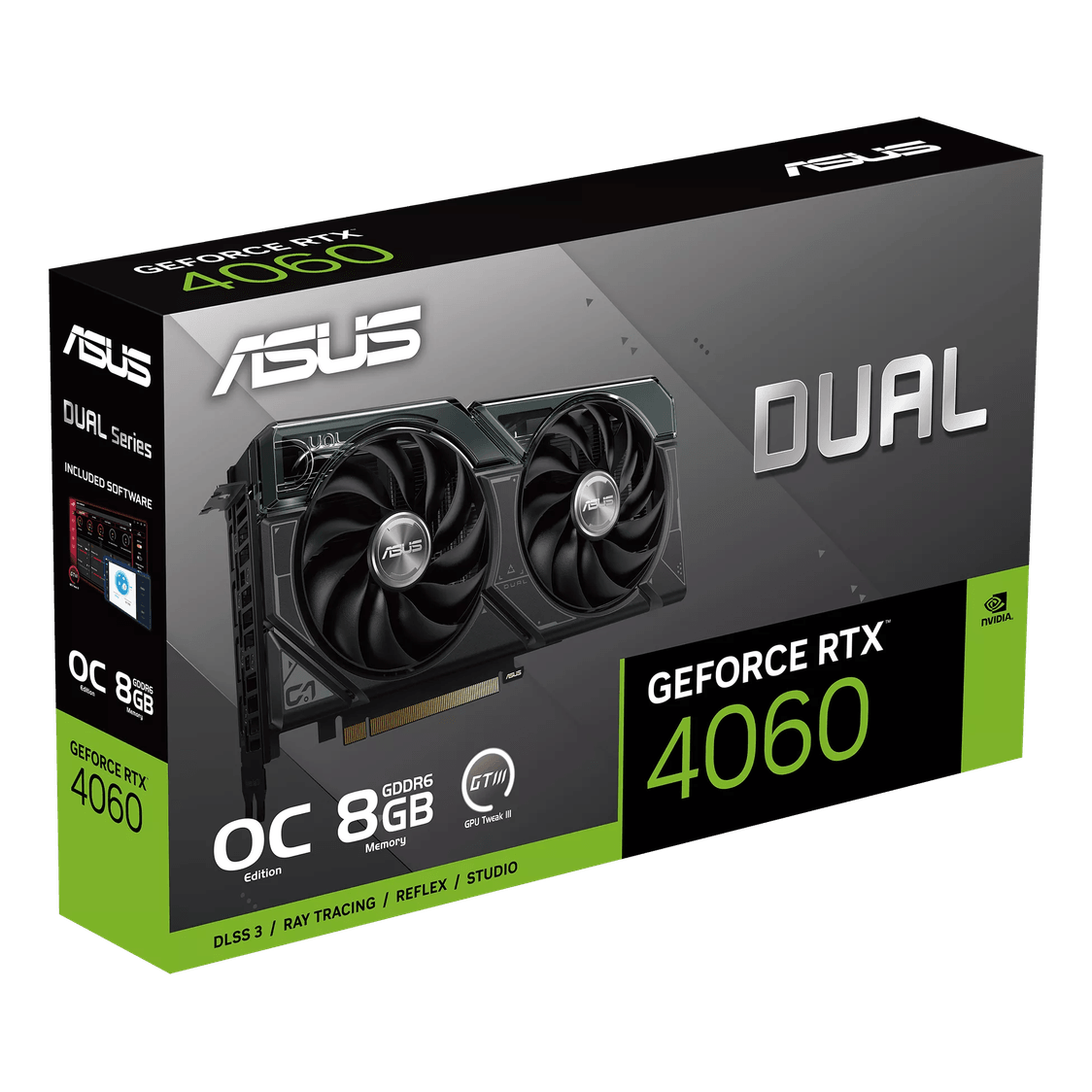 新品未開封ASUS DUAL-RTX4060-8G-EVO Asus Dual RTX4060 8GB OC