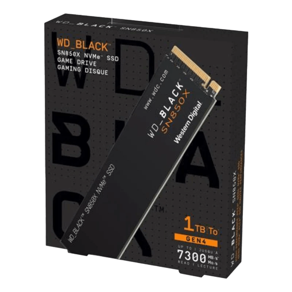 WD BLACK 1TB SN850X NVMe SSD