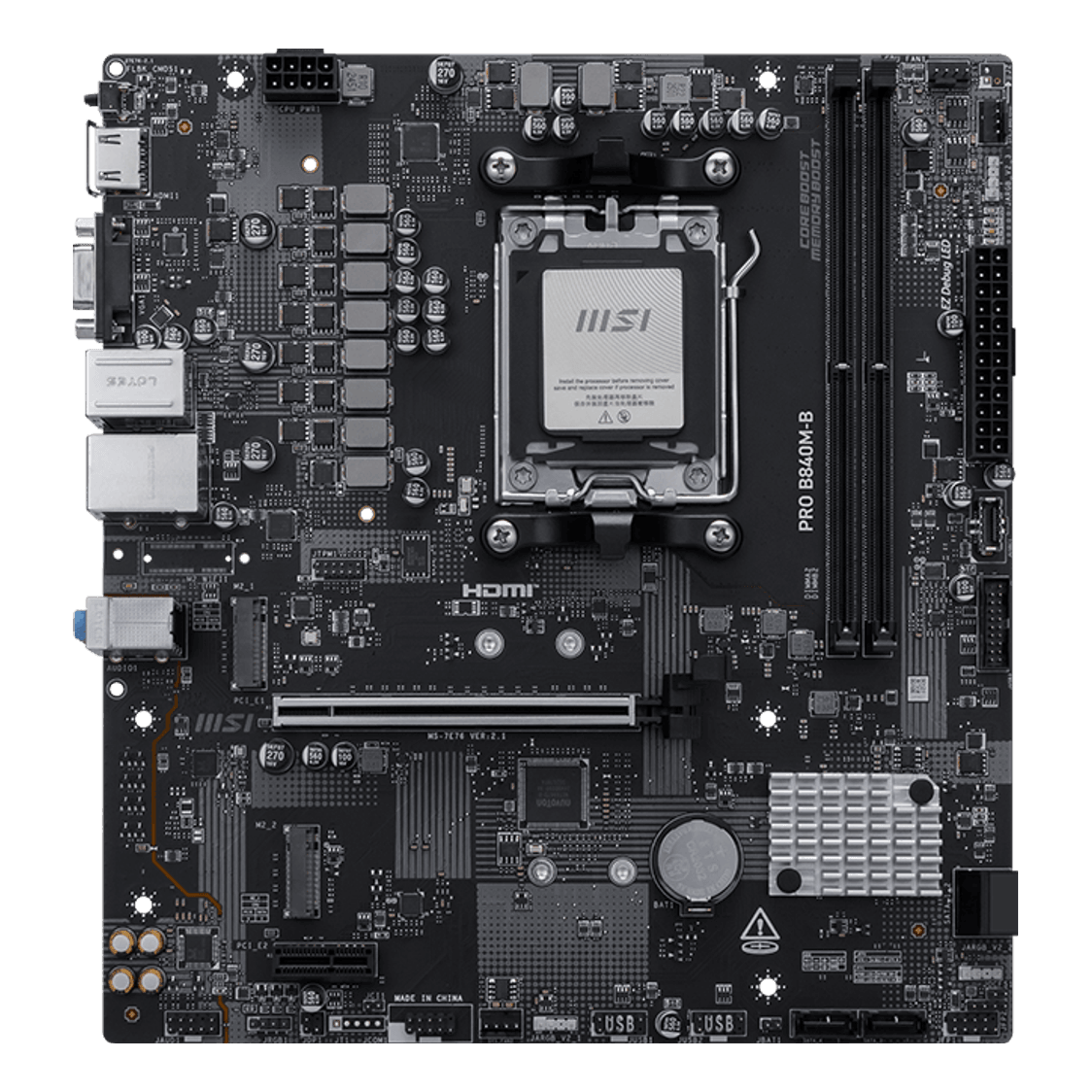  MSI PRO B840M-B