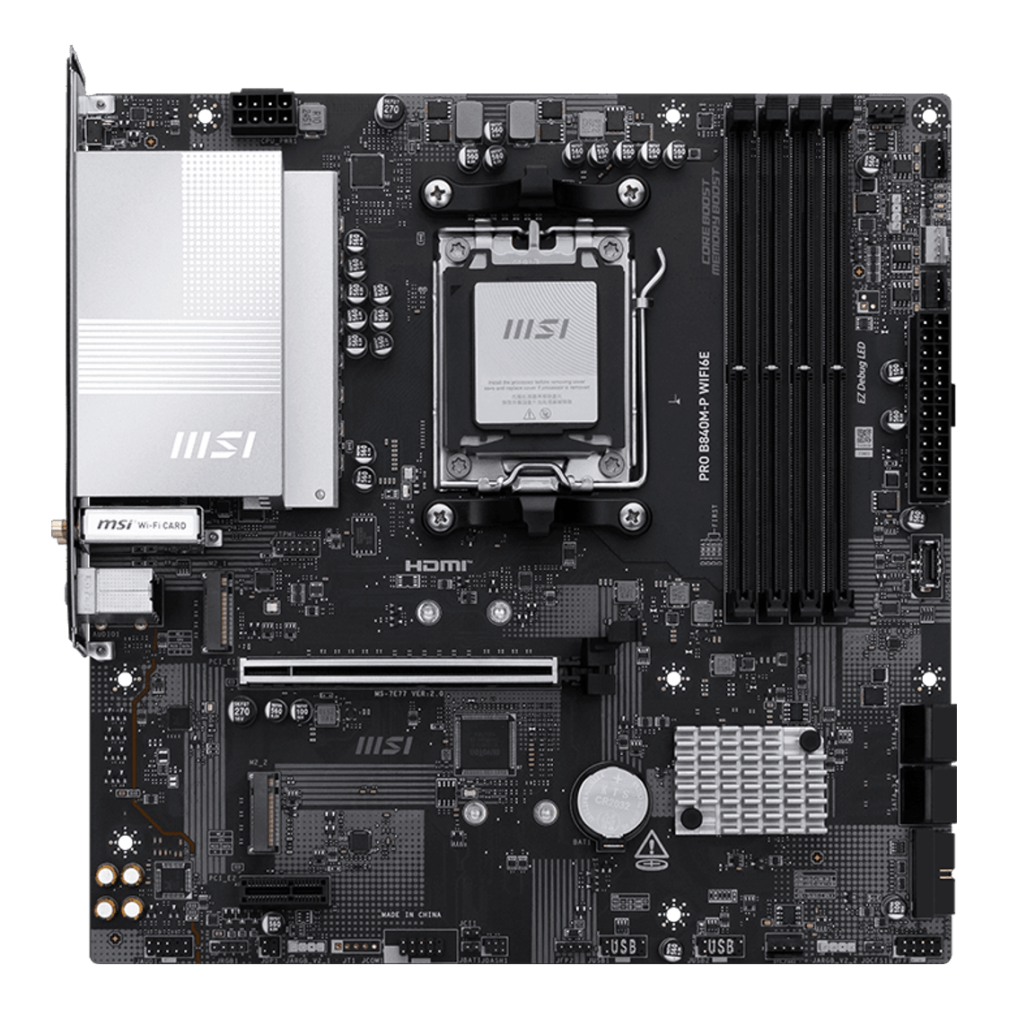 MSI PRO B840M-P WIFI6E