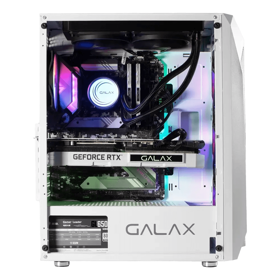 GALAX REVOLUTION 05 4 FAN  black and white