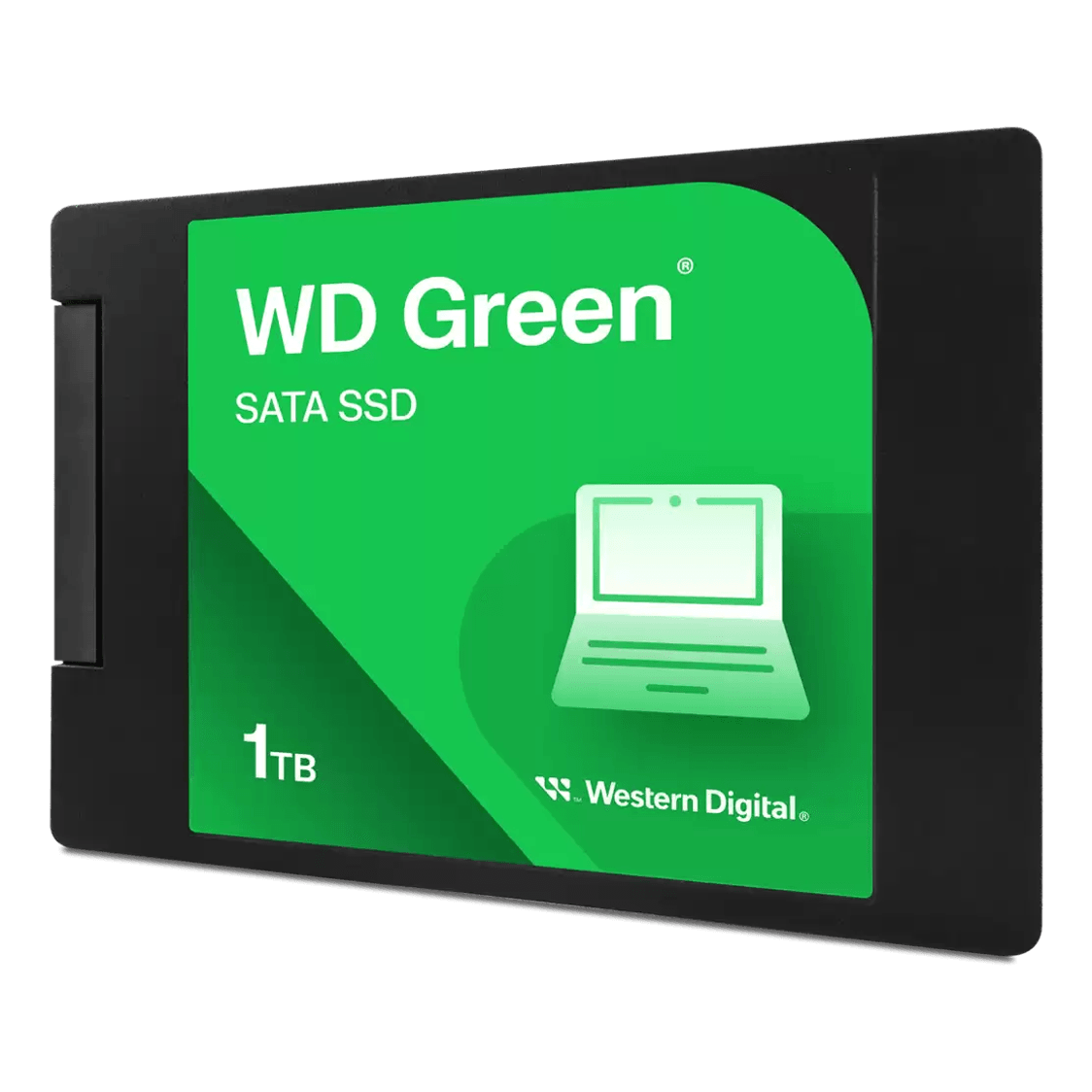 WD Green SATA SSD 2.5”/7mm Cased - 1TB