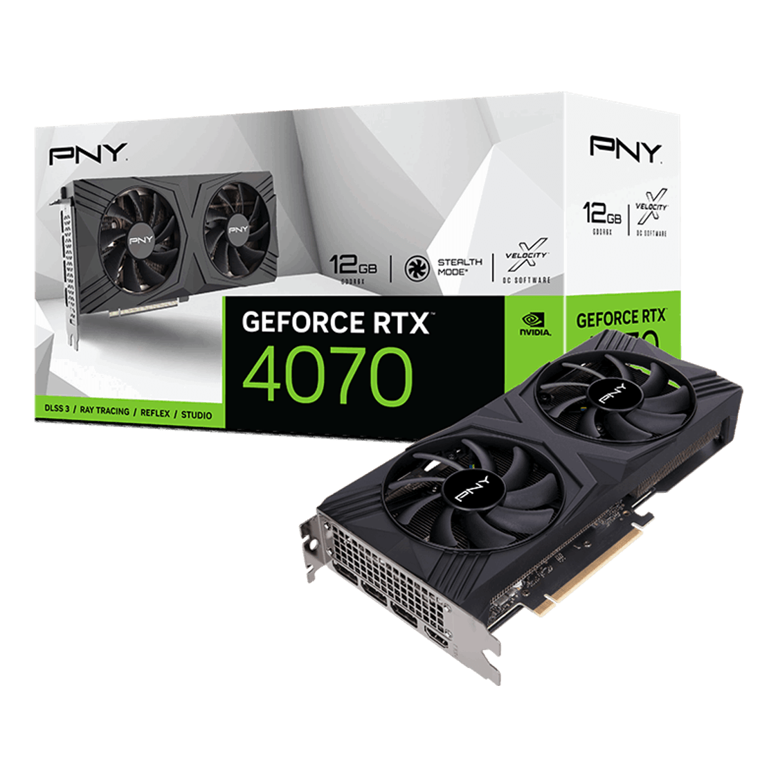 PNY RTX 4070 12GB Verto Dual Fan