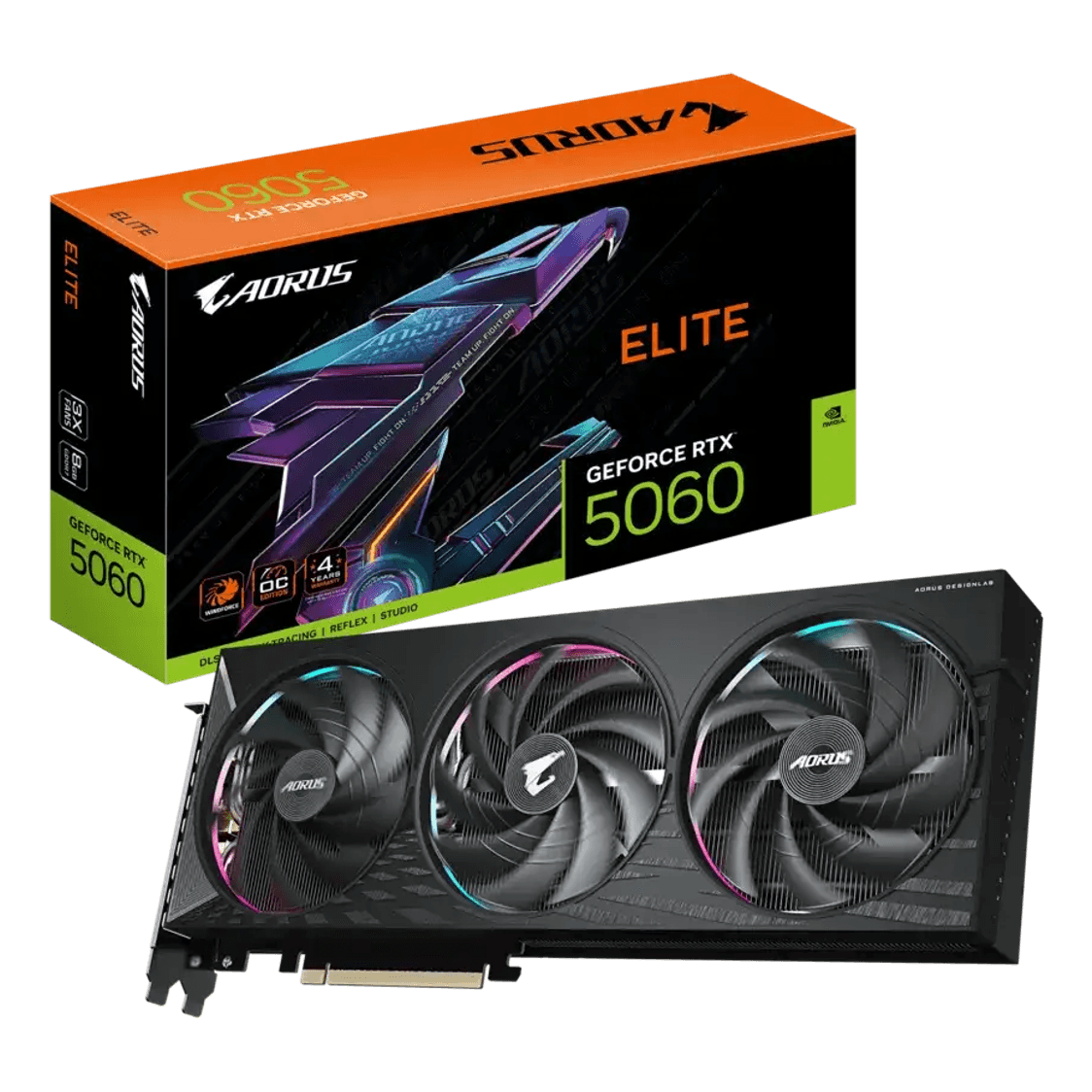 AORUS GeForce RTX™ 5060 ELITE 8GB GIGABYTE